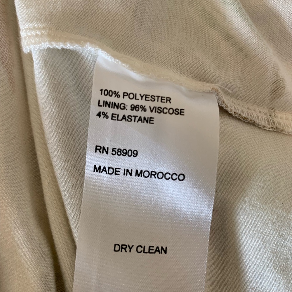 Antonio Melani M.G Style Mal Paint Streak Envelope Neckline Cap Sleeve Dress NWT - Picture 10 of 13